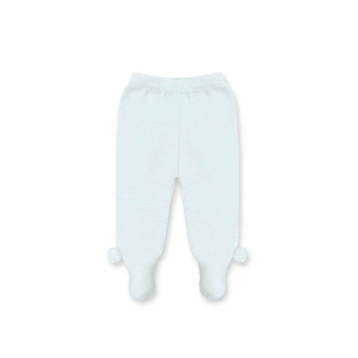 Pompom Knitted Pant Brest, Blue